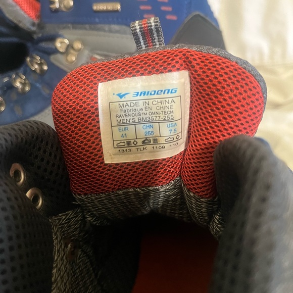 3G Brideng high top ankle outdoor hiking boot gray black blue - Picture 2 of 6